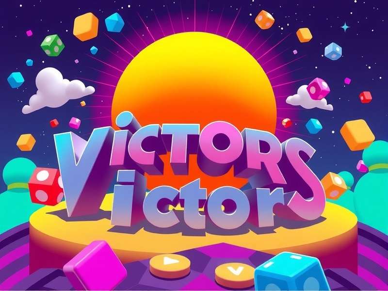 Vibrant Victors Game Banner